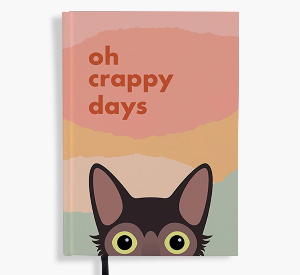Oh Crappy Days: Personalised {breedFullName} Notebook