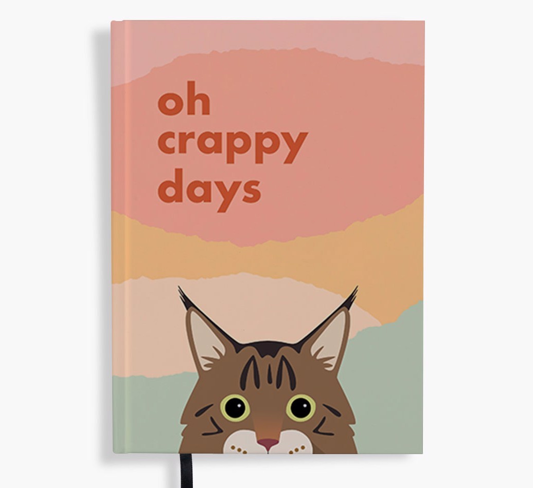 Oh Crappy Days: Personalised {breedFullName} Notebook