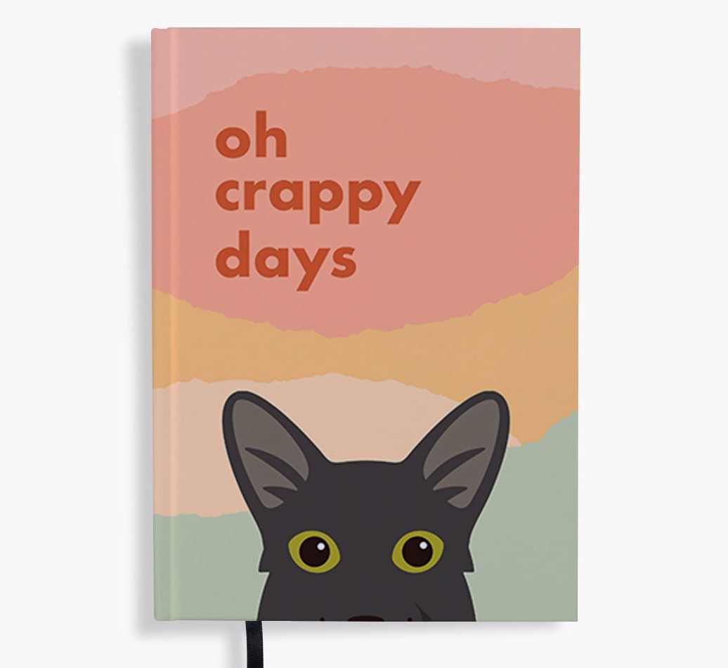 Oh Crappy Days: Personalised {breedFullName} Notebook