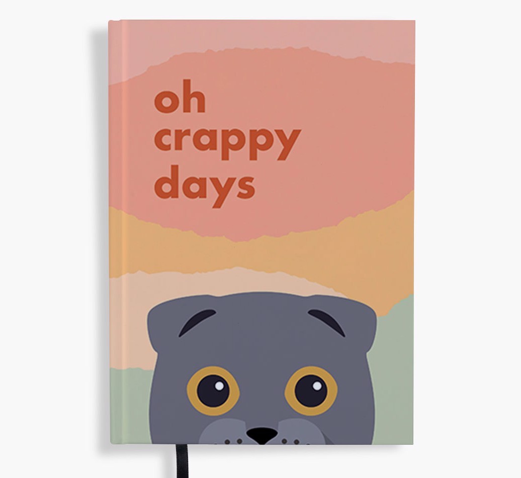 Oh Crappy Days: Personalised {breedFullName} Notebook