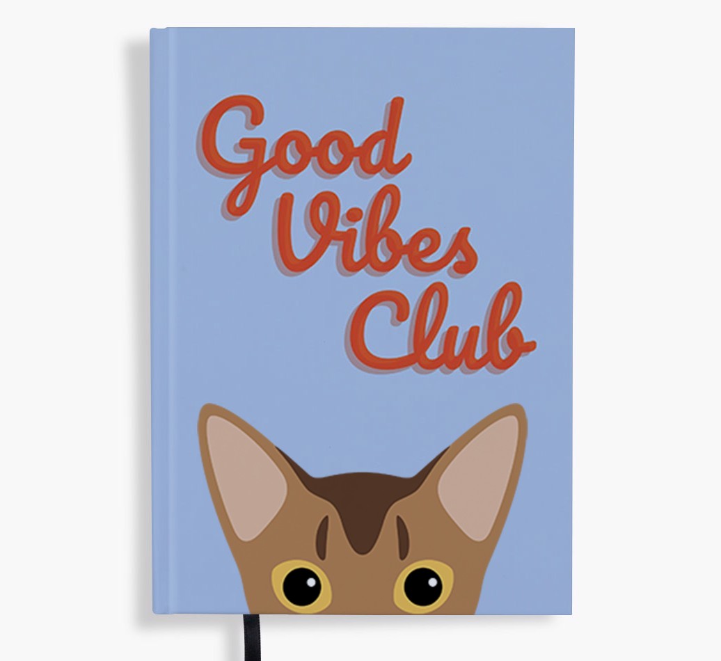 Good Vibes Club: Personalised {breedFullName} Notebook