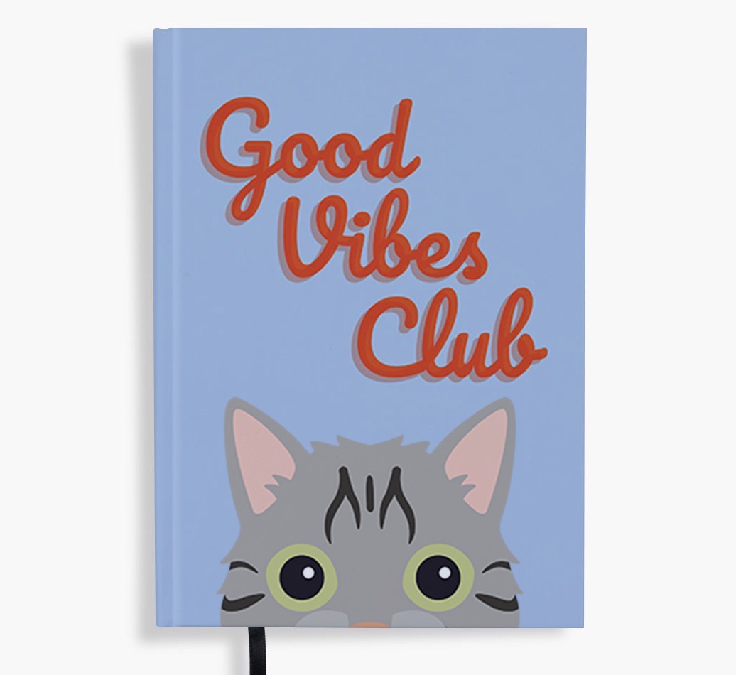 Good Vibes Club: Personalised {breedFullName} Notebook