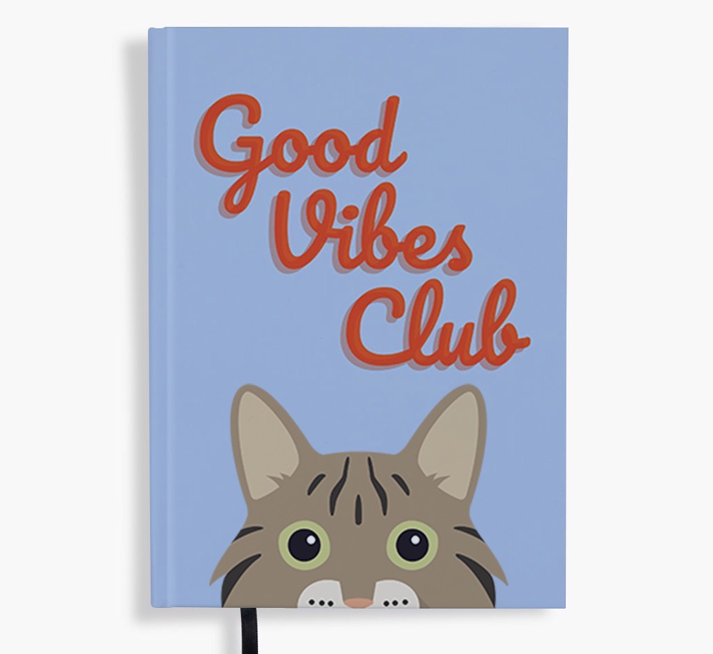 Good Vibes Club: Personalised {breedFullName} Notebook
