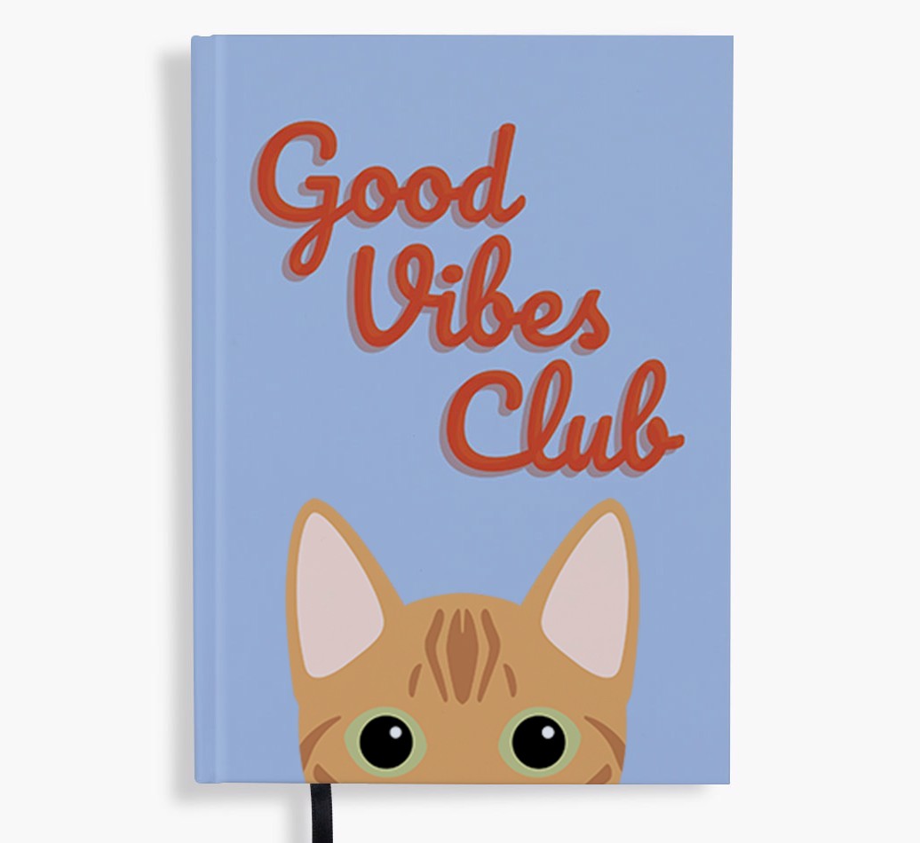 Good Vibes Club: Personalised {breedFullName} Notebook