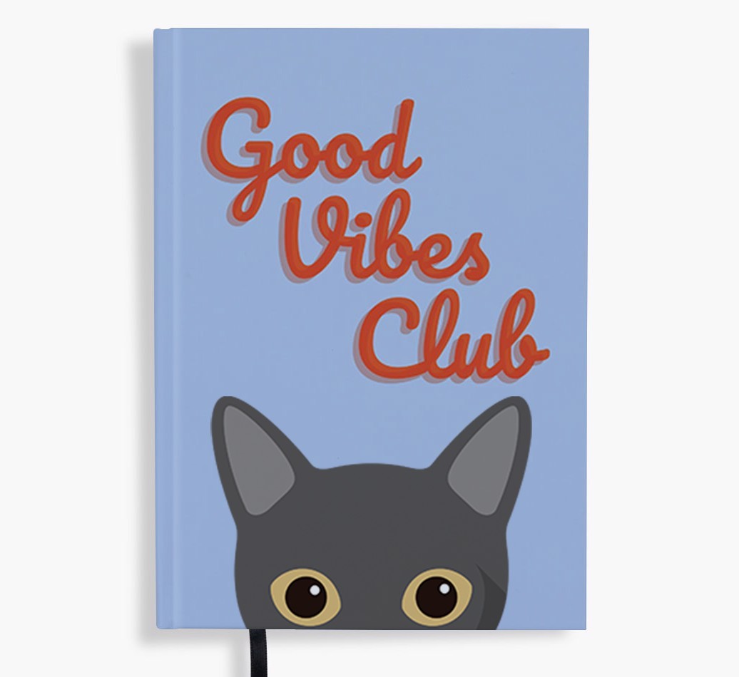 Good Vibes Club: Personalised {breedFullName} Notebook