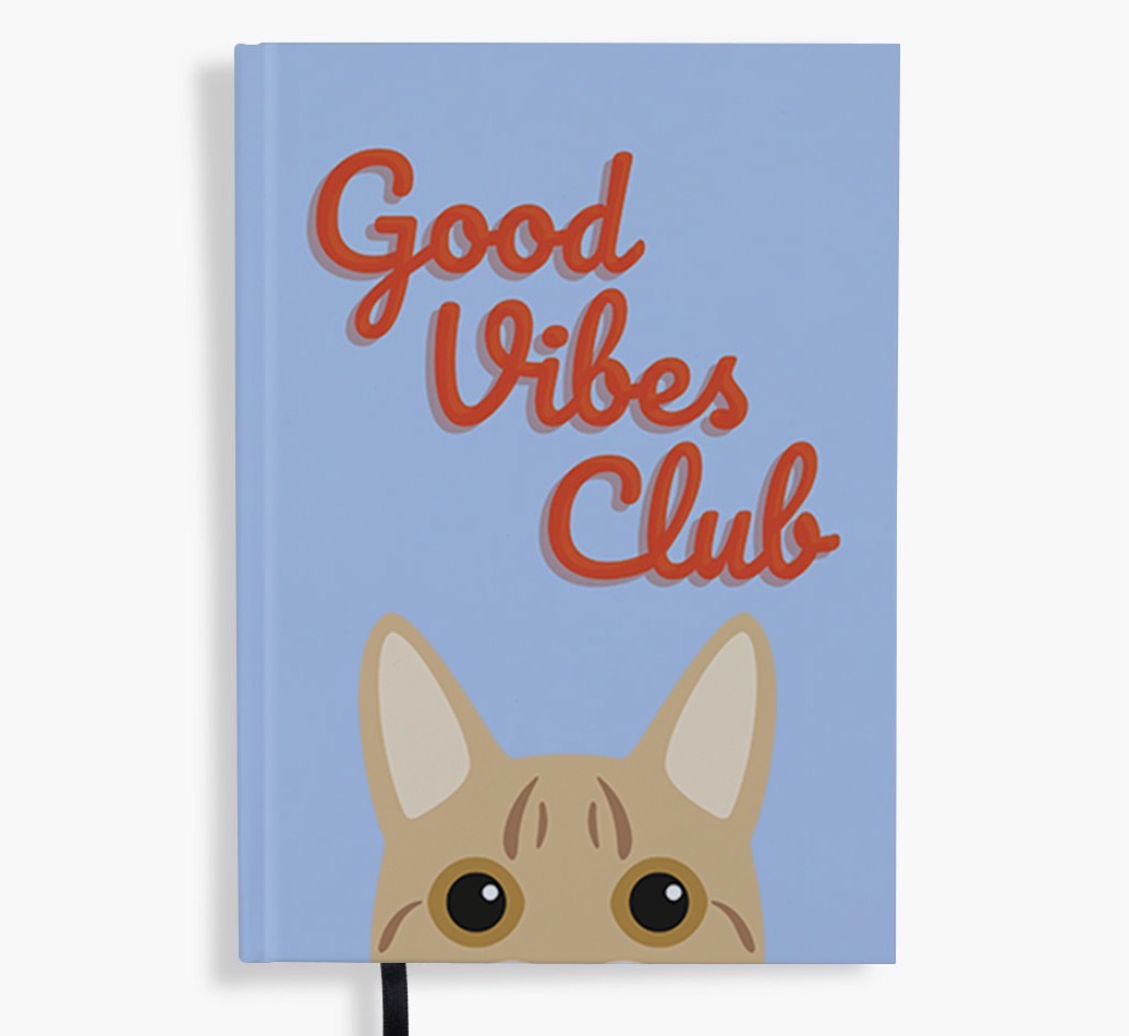 Good Vibes Club: Personalised {breedFullName} Notebook