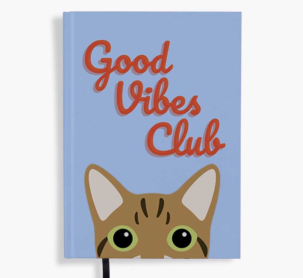 Good Vibes Club: Personalised {breedFullName} Notebook