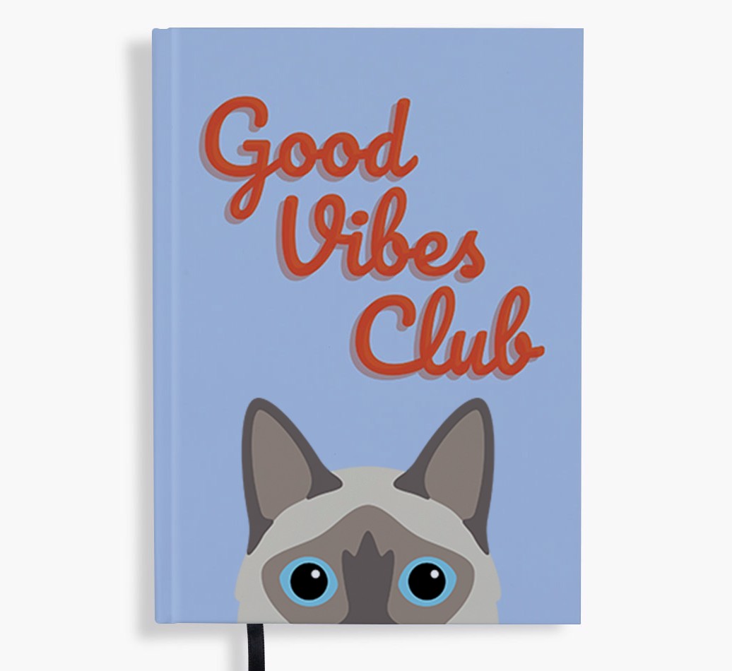 Good Vibes Club: Personalised {breedFullName} Notebook