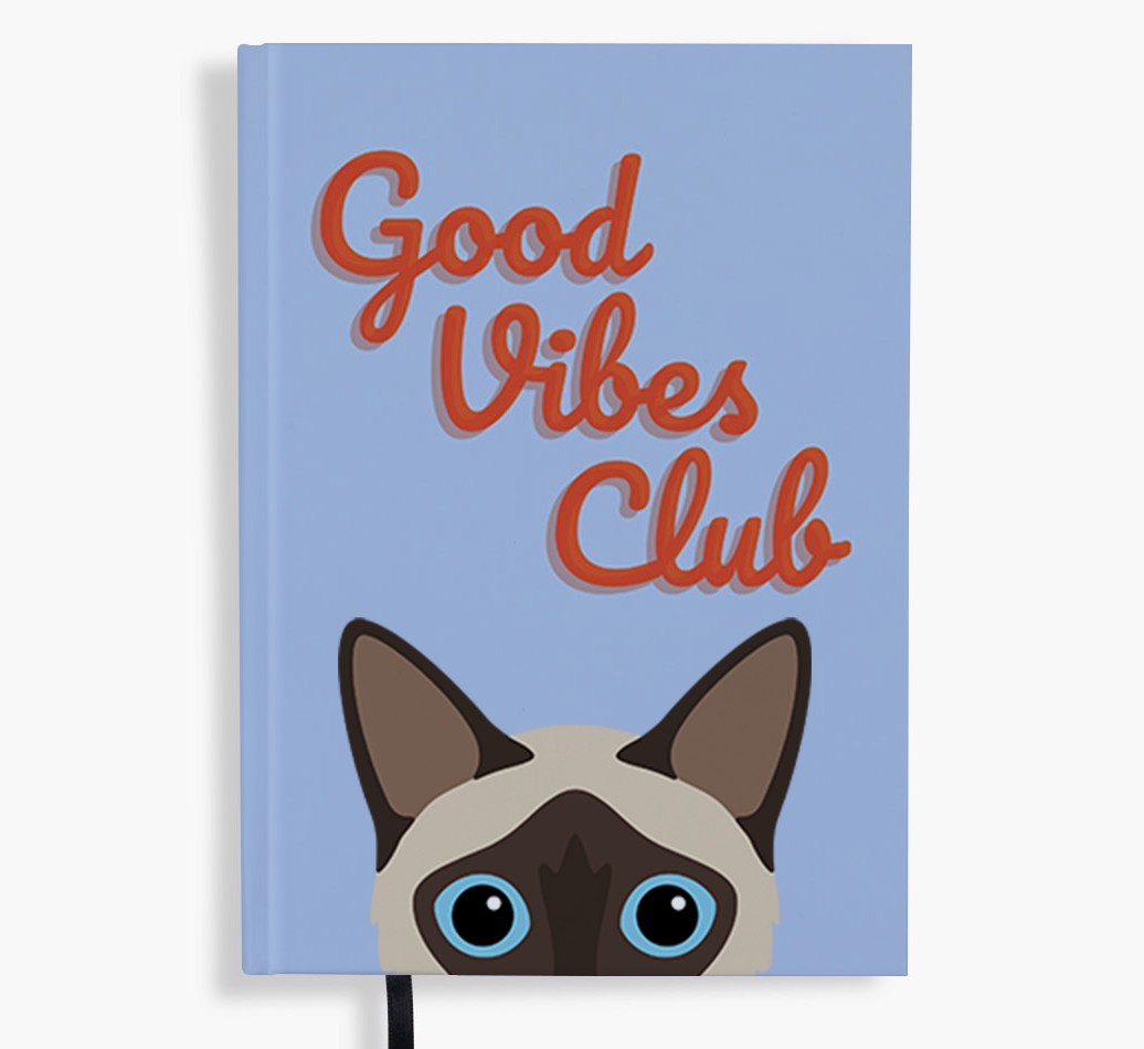 Good Vibes Club: Personalised {breedFullName} Notebook