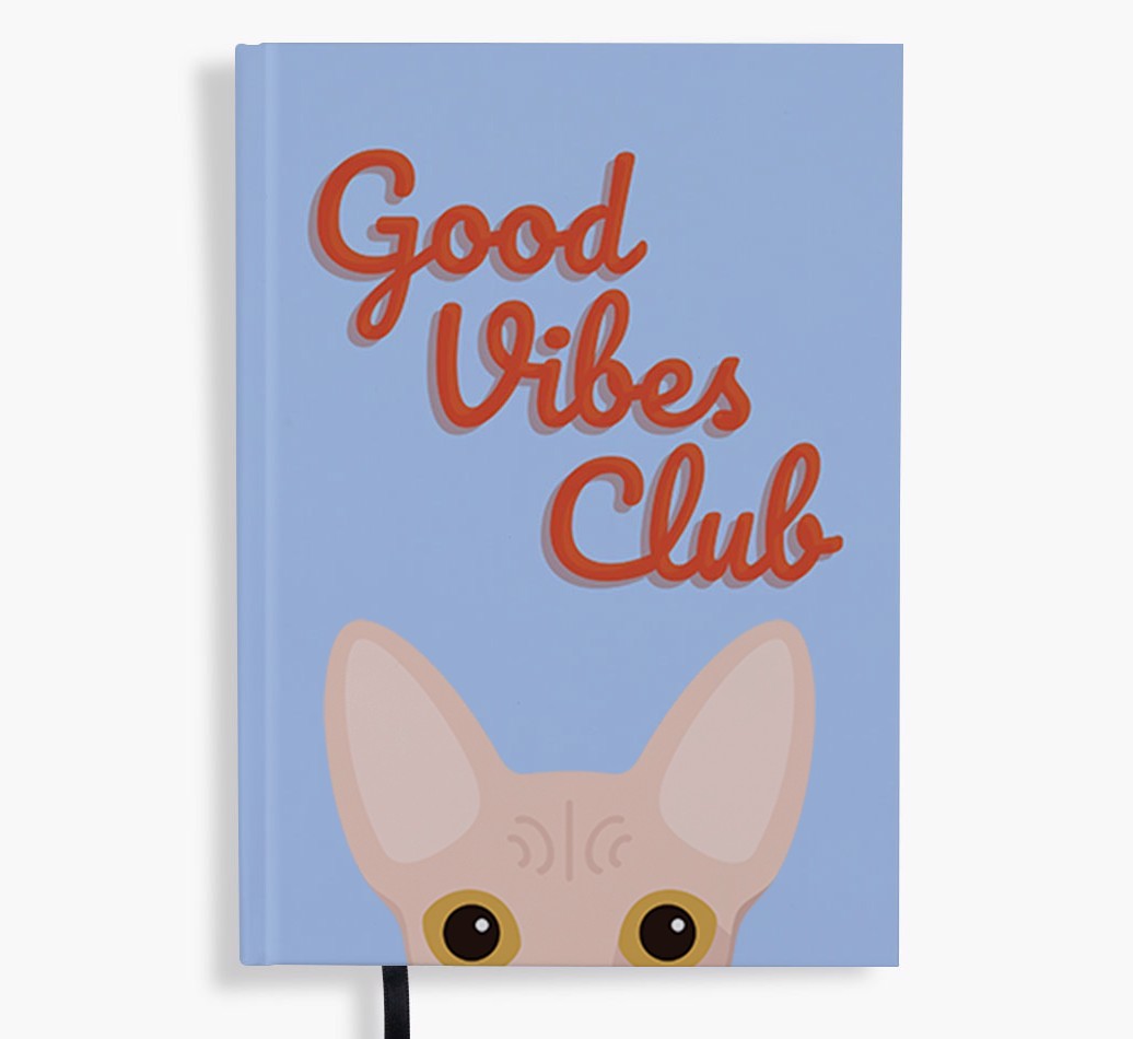 Good Vibes Club: Personalised {breedFullName} Notebook