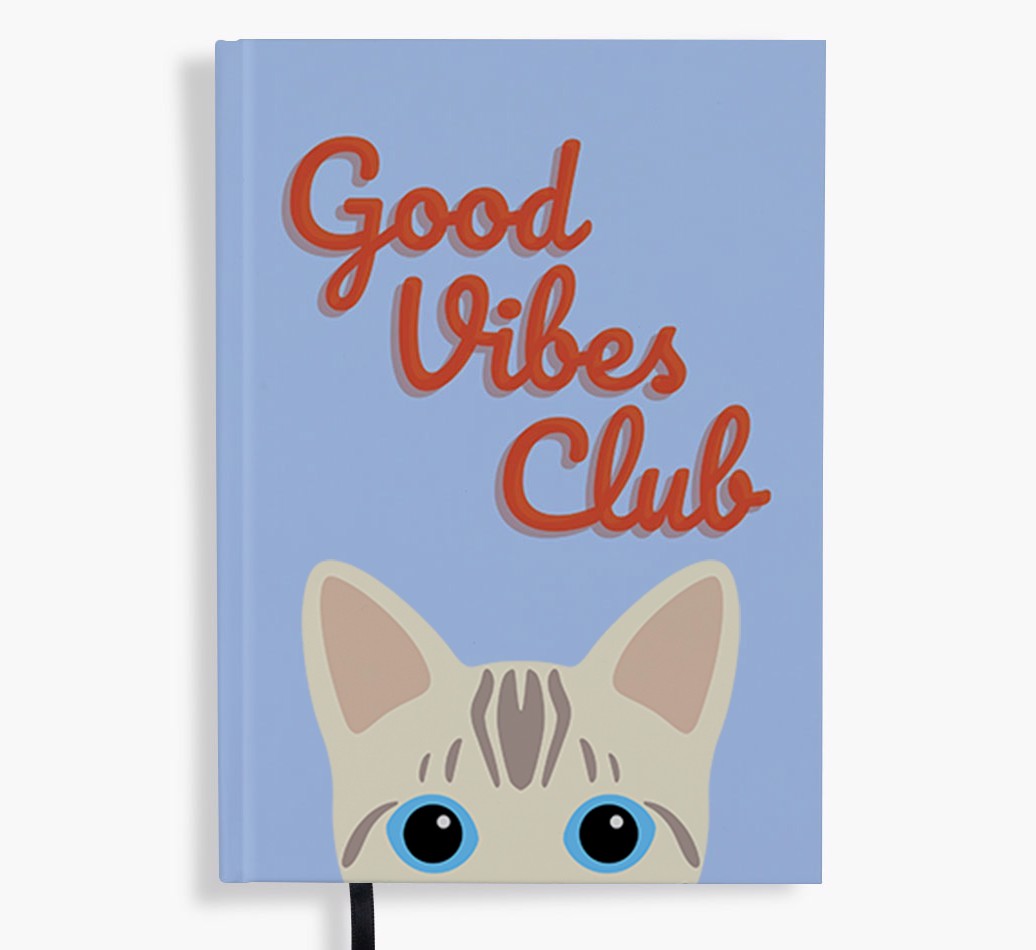 Good Vibes Club: Personalised {breedFullName} Notebook