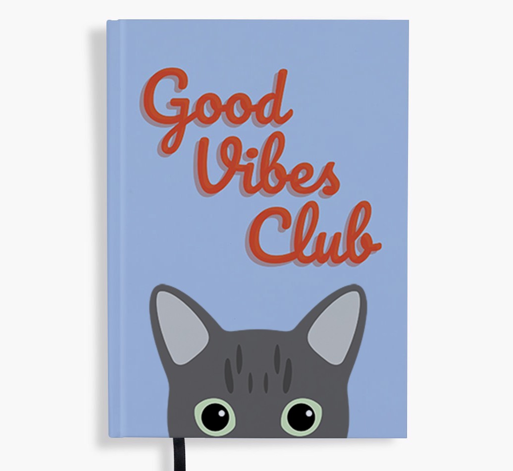 Good Vibes Club: Personalised {breedFullName} Notebook