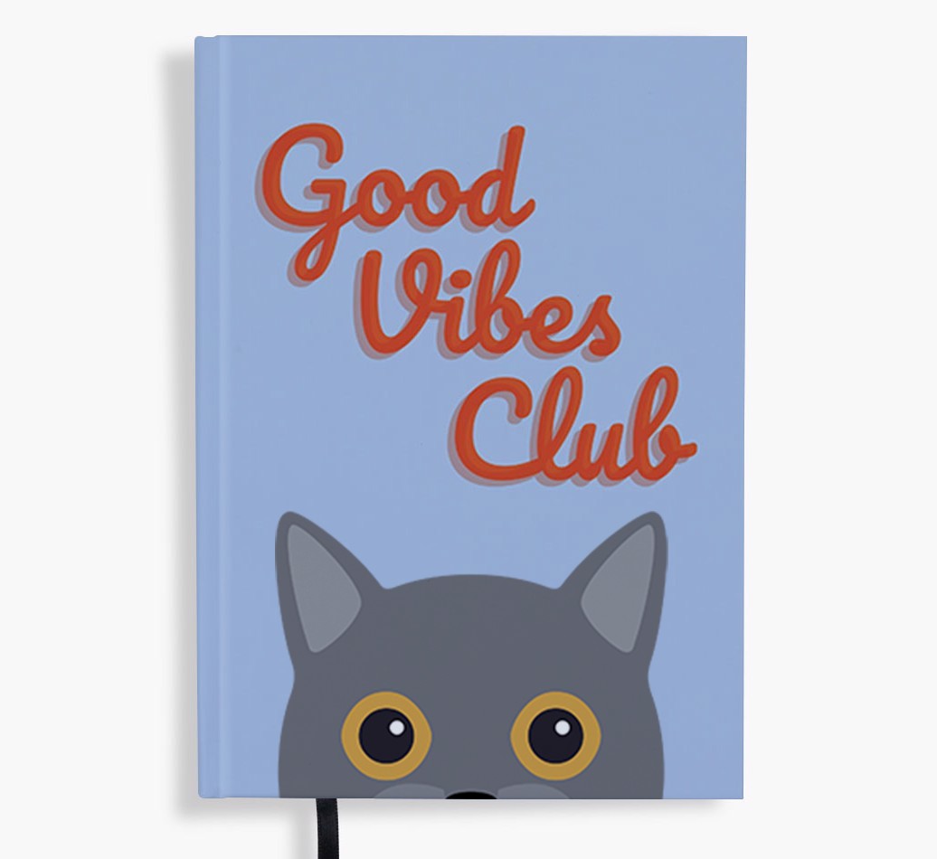 Good Vibes Club: Personalised {breedFullName} Notebook