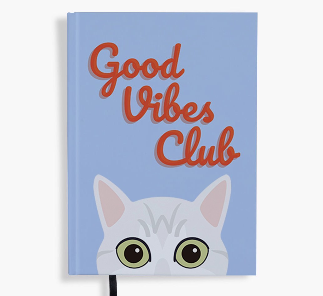 Good Vibes Club: Personalised {breedFullName} Notebook