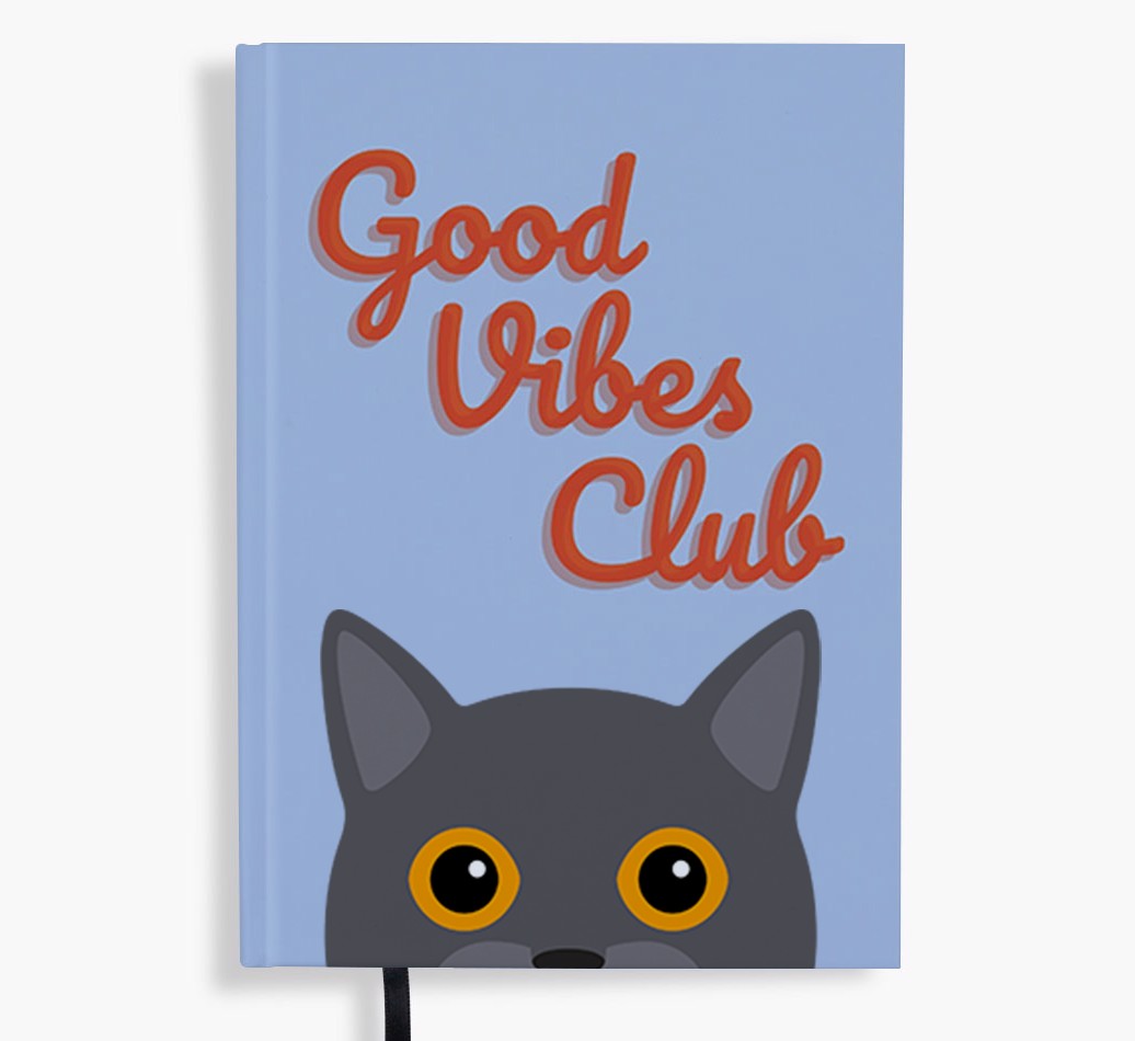Good Vibes Club: Personalised {breedFullName} Notebook