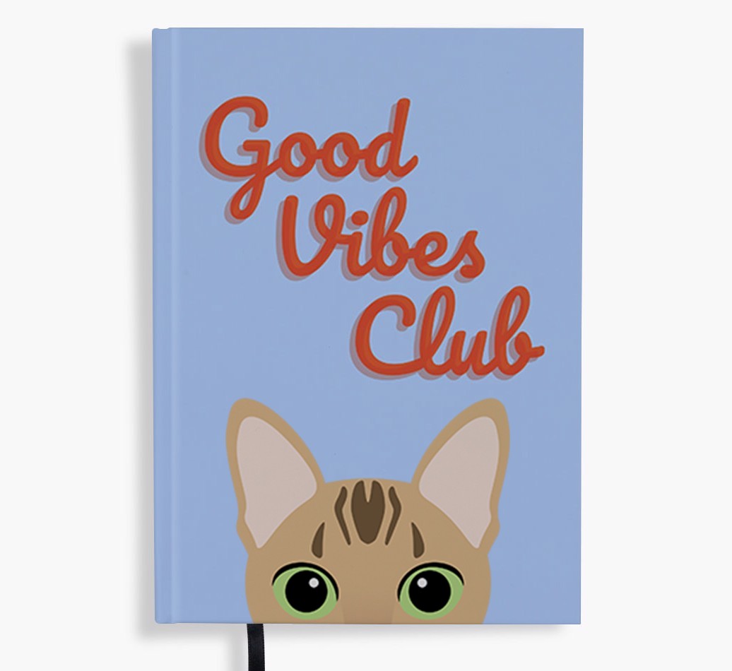 Good Vibes Club: Personalised {breedFullName} Notebook