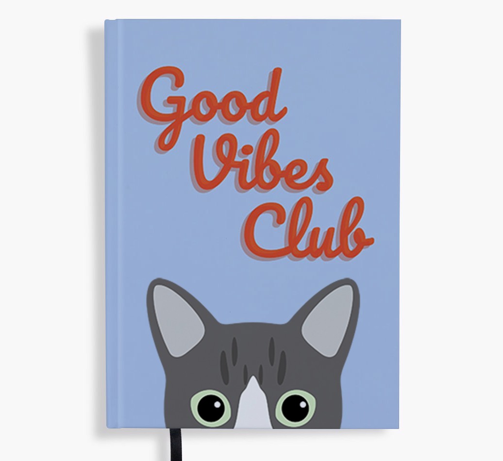 Good Vibes Club: Personalised {breedFullName} Notebook