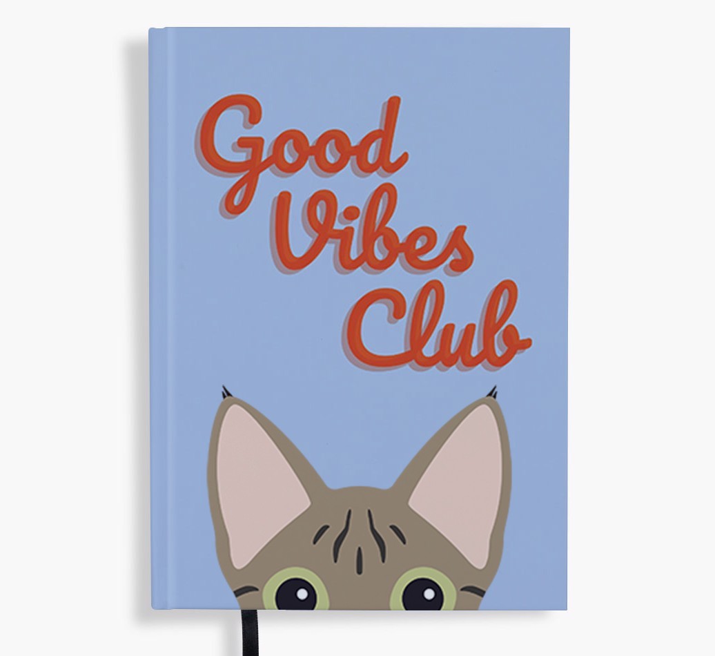 Good Vibes Club: Personalised {breedFullName} Notebook