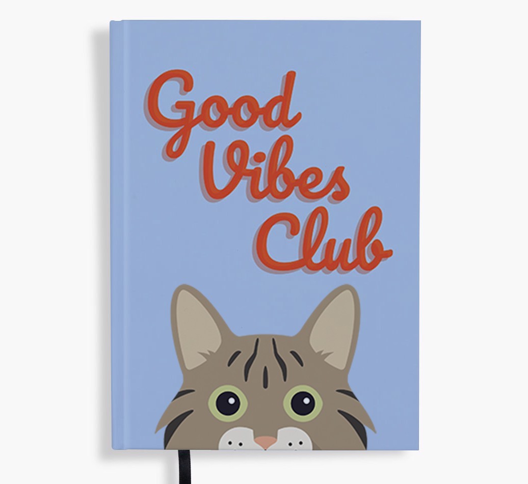 Good Vibes Club: Personalised {breedFullName} Notebook