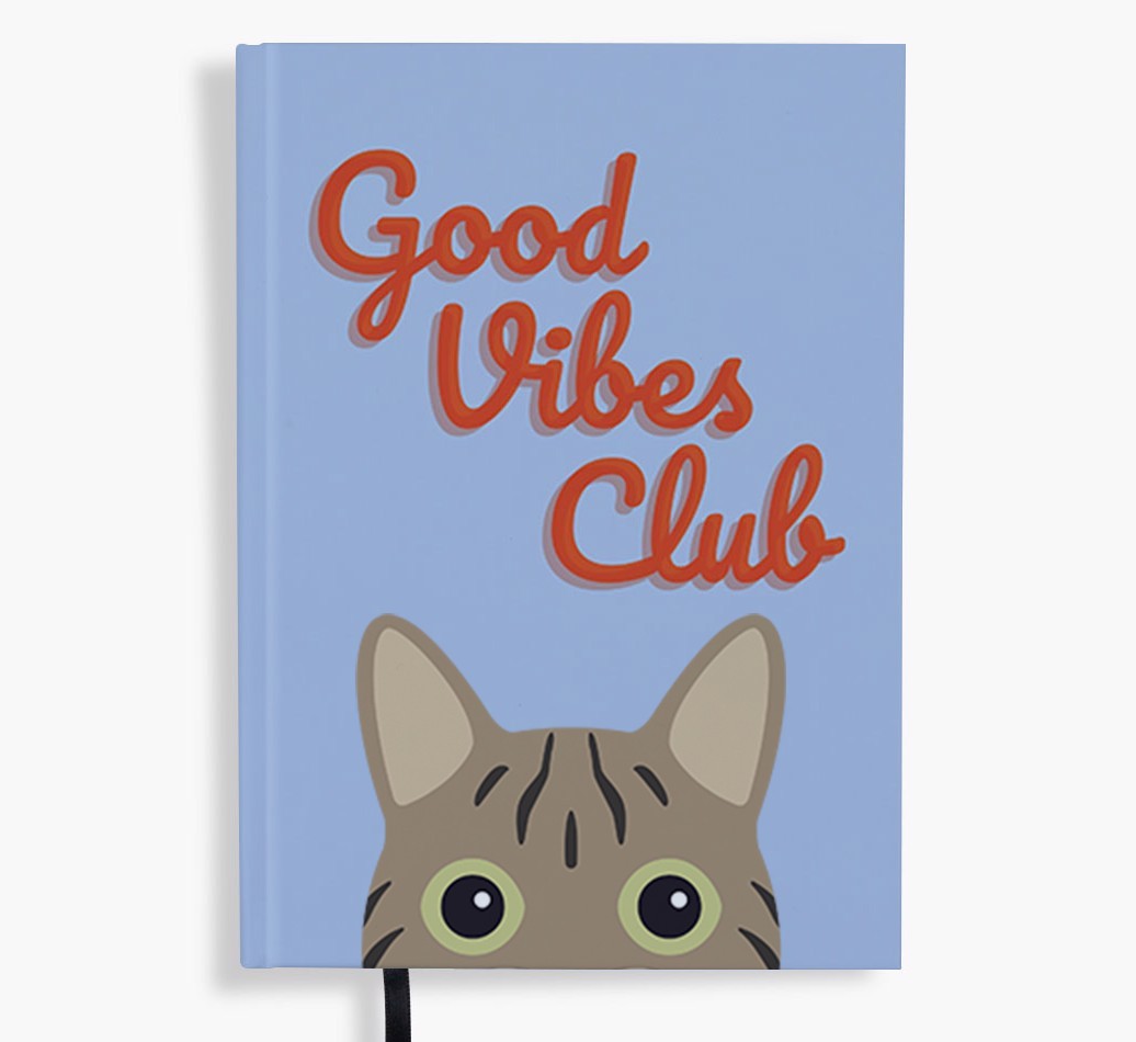Good Vibes Club: Personalised {breedFullName} Notebook