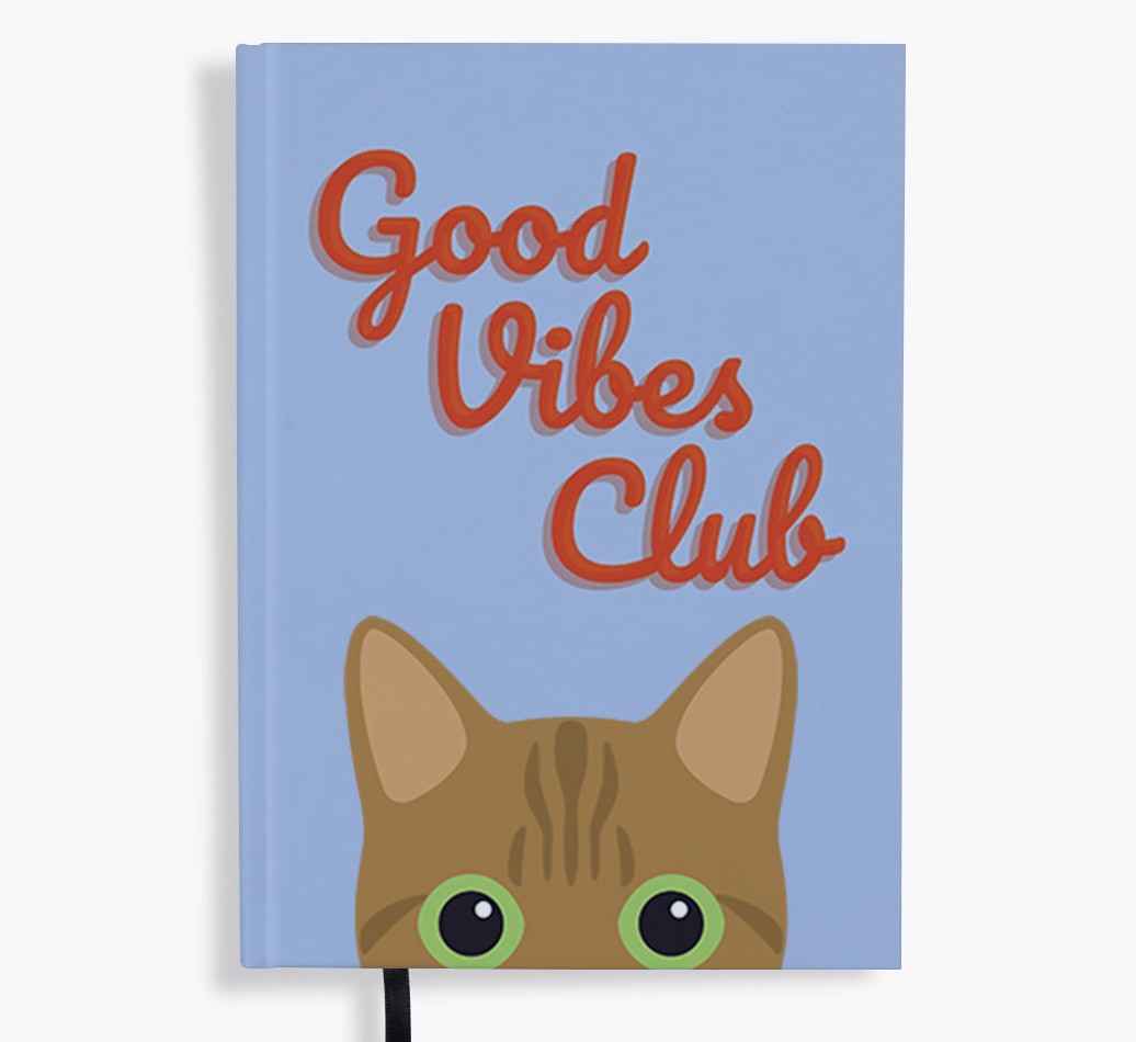 Good Vibes Club: Personalised {breedFullName} Notebook