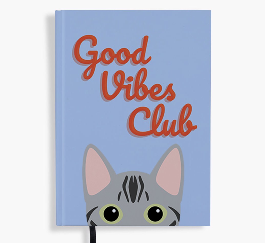 Good Vibes Club: Personalised {breedFullName} Notebook