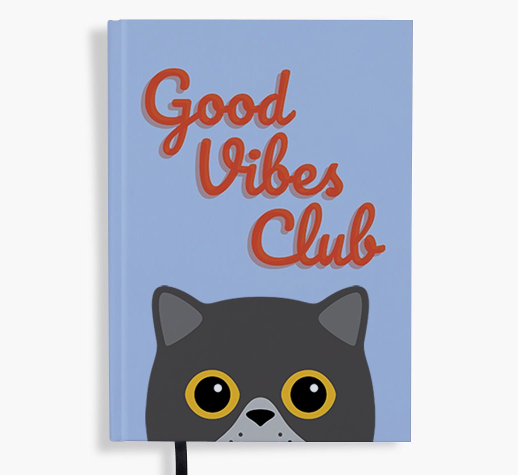 Good Vibes Club: Personalised {breedFullName} Notebook