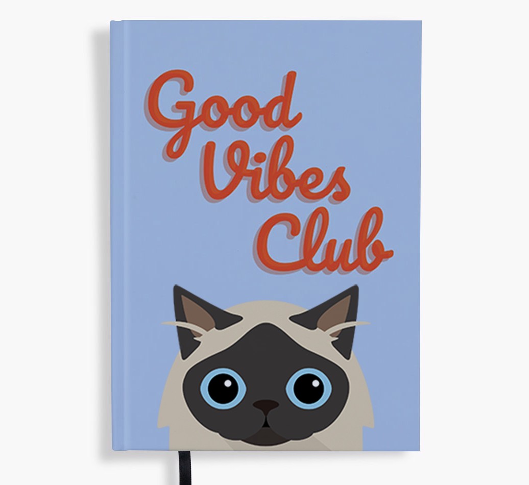 Good Vibes Club: Personalised {breedFullName} Notebook