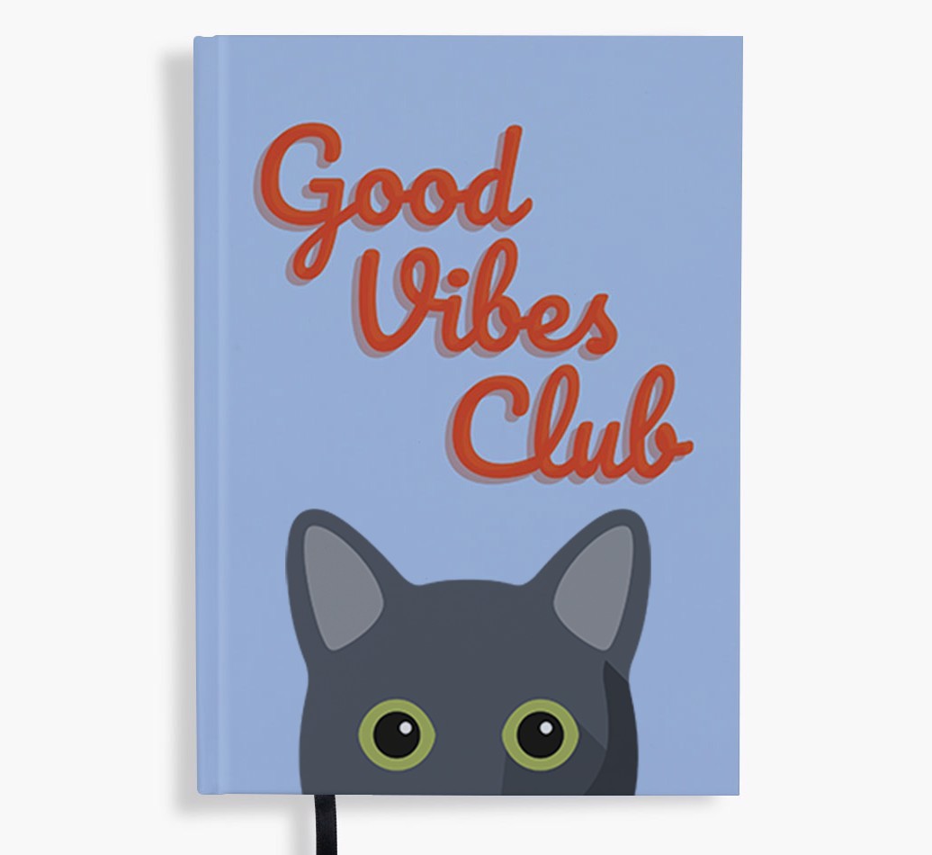 Good Vibes Club: Personalised {breedFullName} Notebook