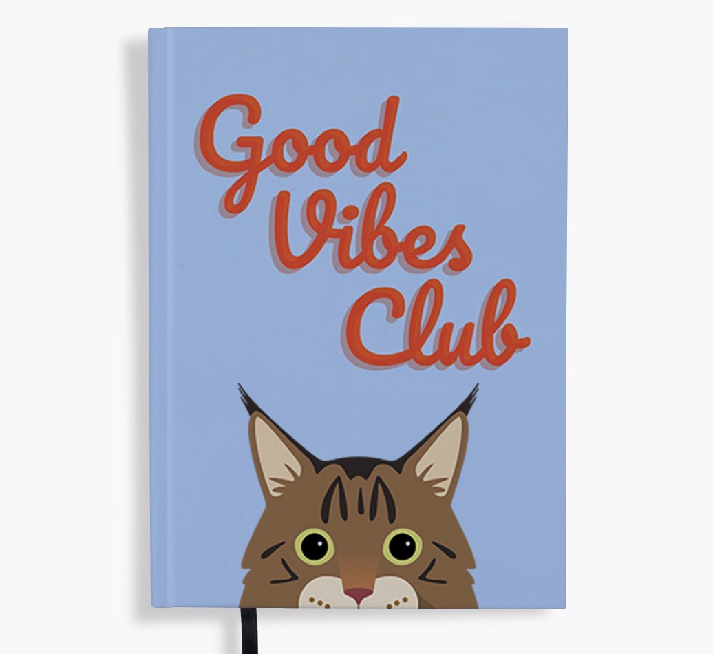 Good Vibes Club: Personalised {breedFullName} Notebook