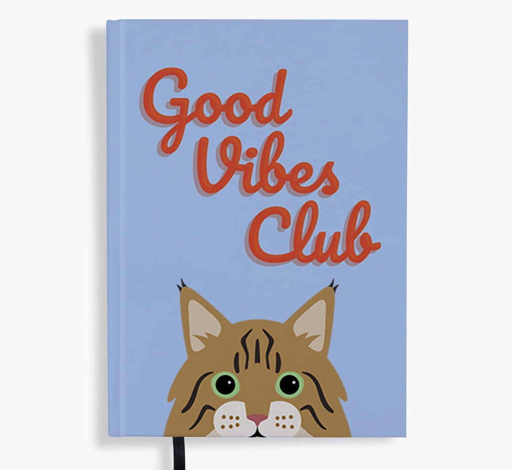 Good Vibes Club: Personalised {breedFullName} Notebook