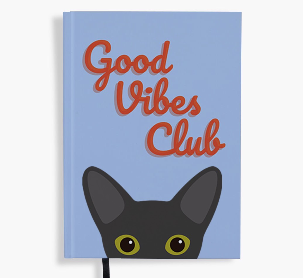 Good Vibes Club: Personalised {breedFullName} Notebook