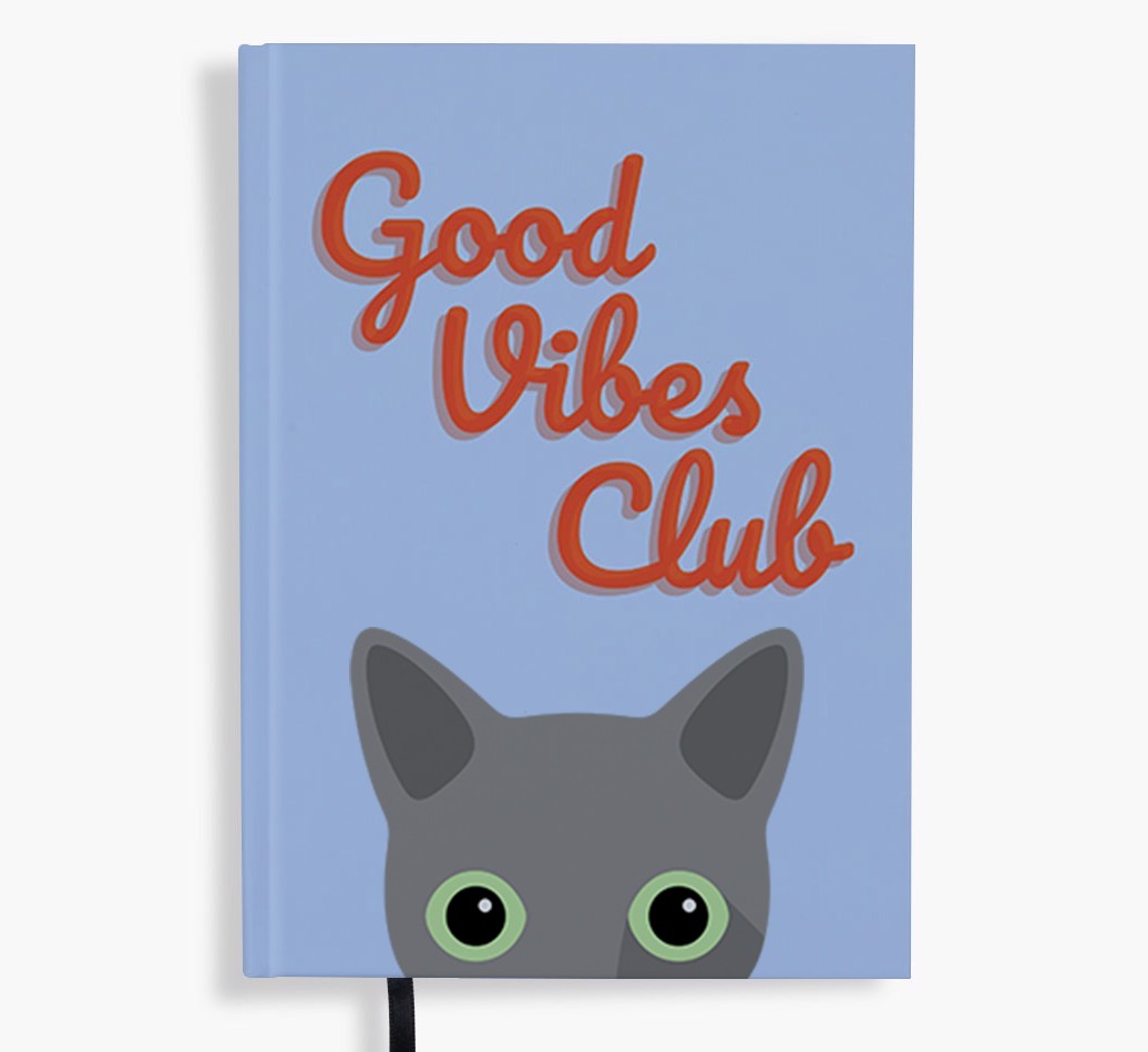 Good Vibes Club: Personalised {breedFullName} Notebook