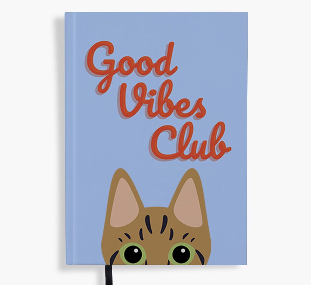 Good Vibes Club: Personalised {breedFullName} Notebook