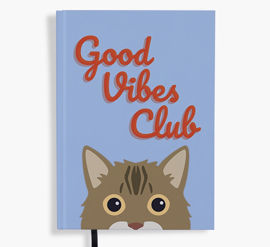 Good Vibes Club: Personalised {breedFullName} Notebook