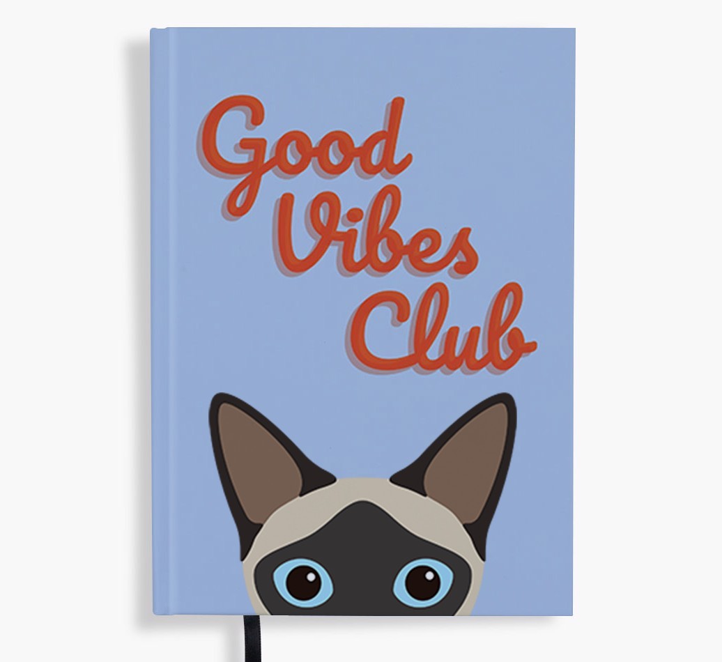 Good Vibes Club: Personalised {breedFullName} Notebook