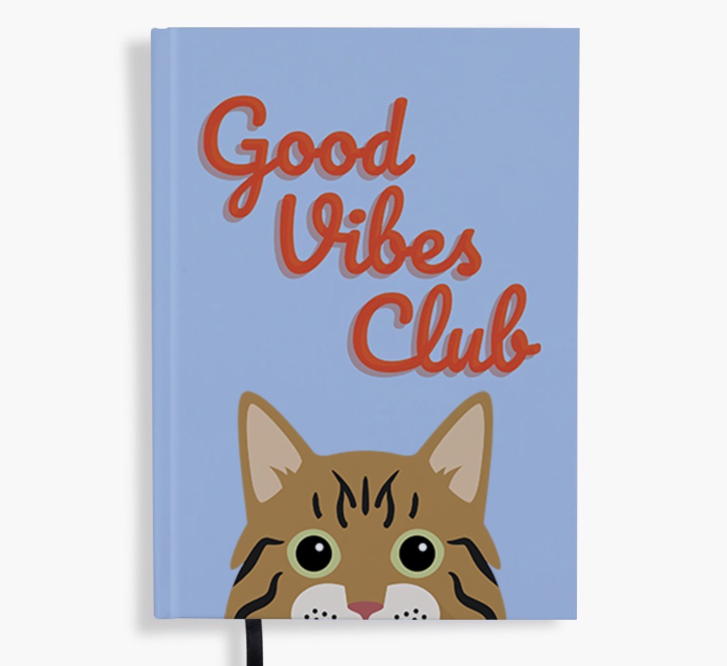 Good Vibes Club: Personalised {breedFullName} Notebook