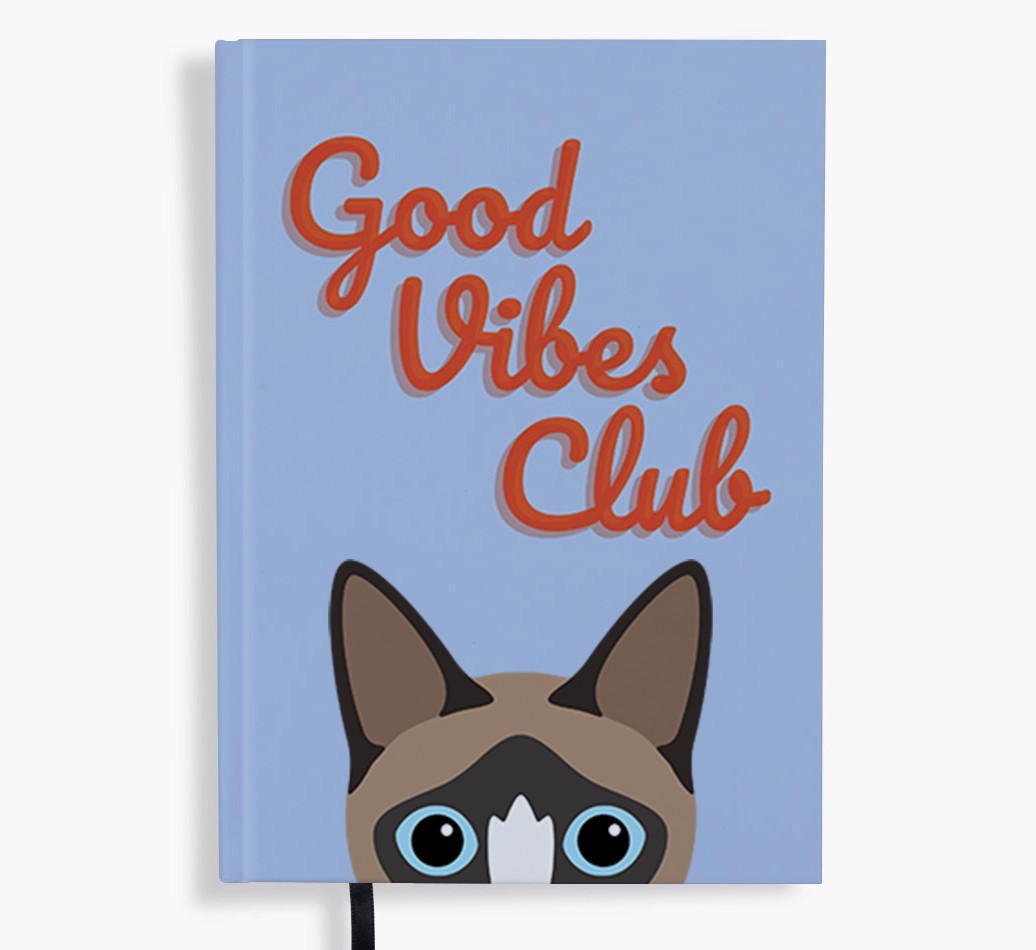 Good Vibes Club: Personalised {breedFullName} Notebook