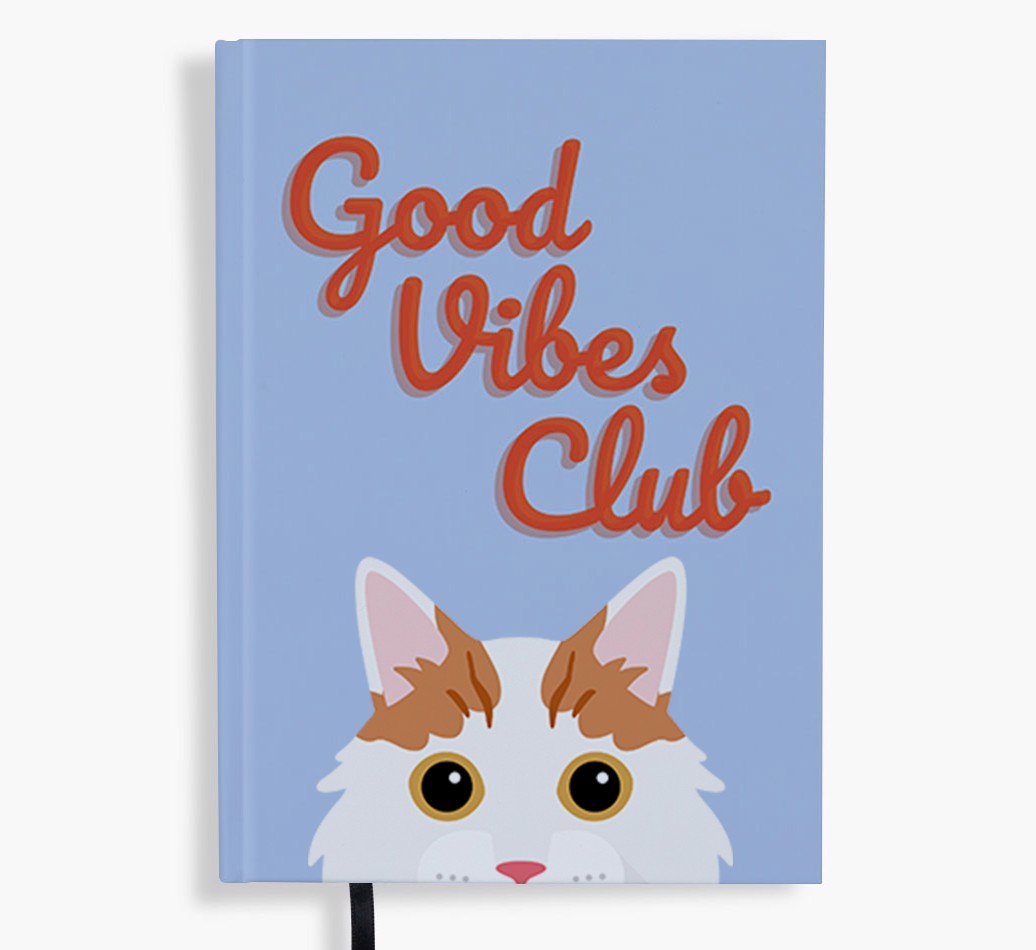 Good Vibes Club: Personalised {breedFullName} Notebook