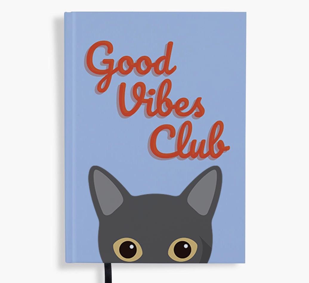 Good Vibes Club: Personalized {breedFullName} Notebook