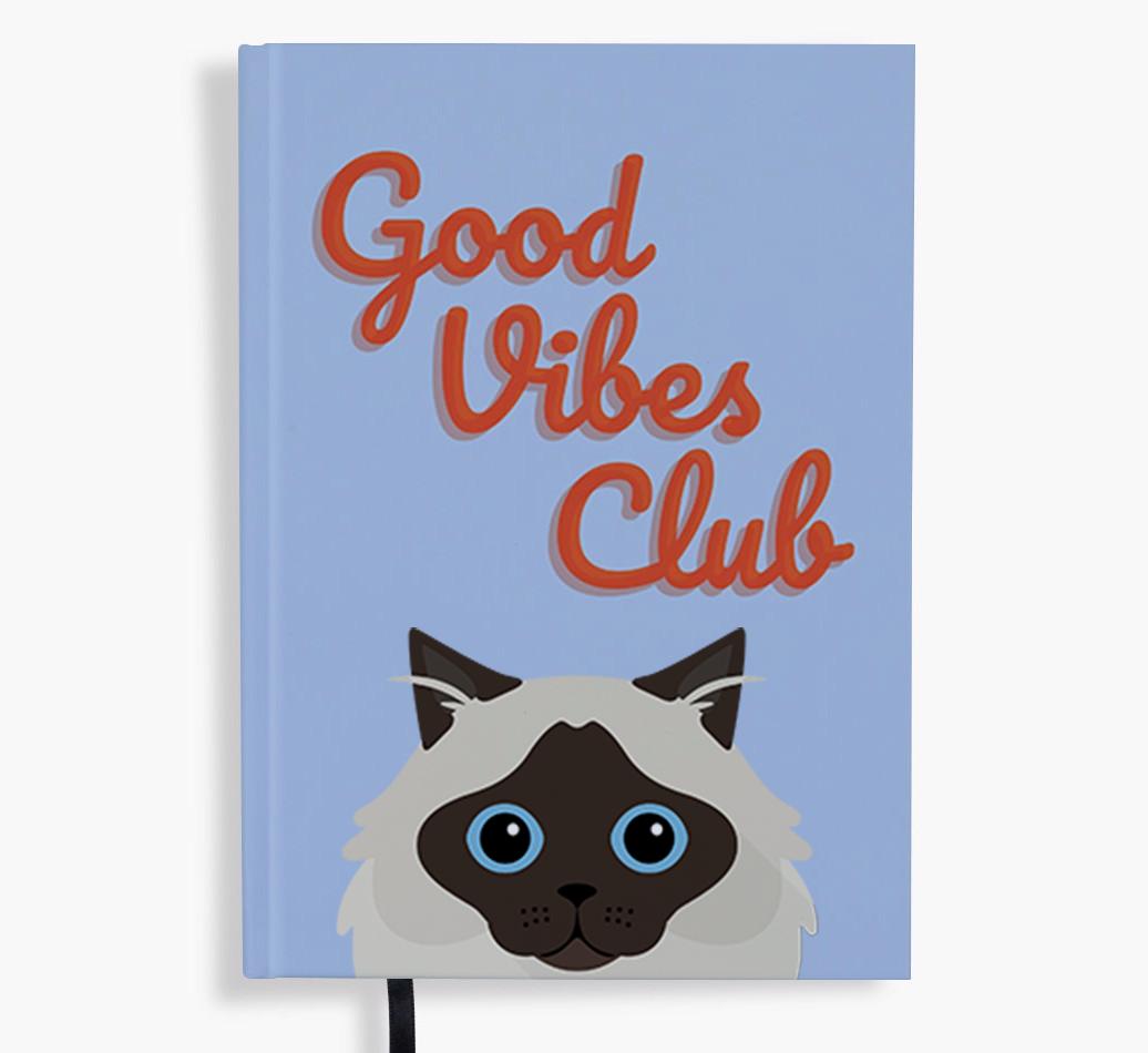 Good Vibes Club: Personalized {breedFullName} Notebook