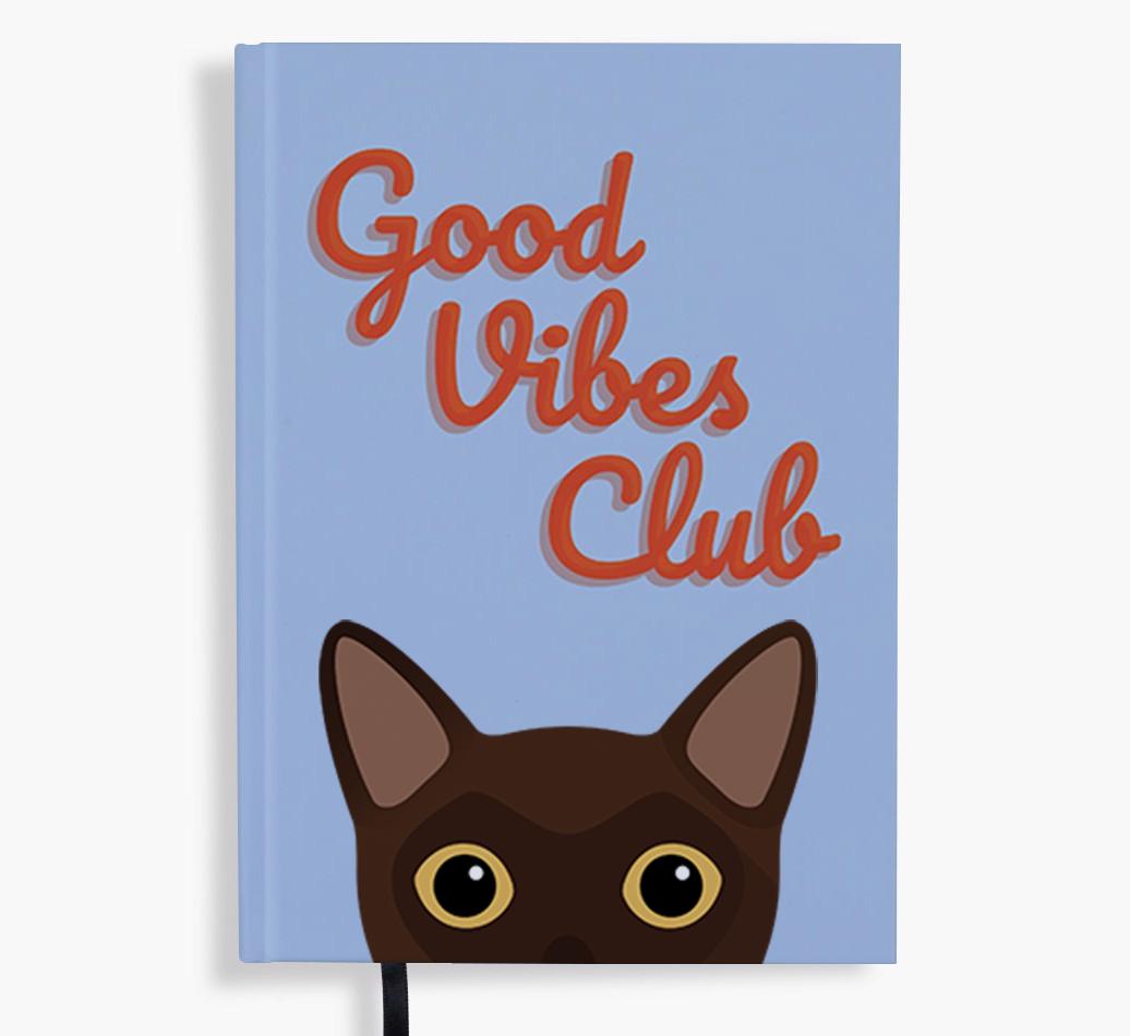 Good Vibes Club: Personalized {breedFullName} Notebook
