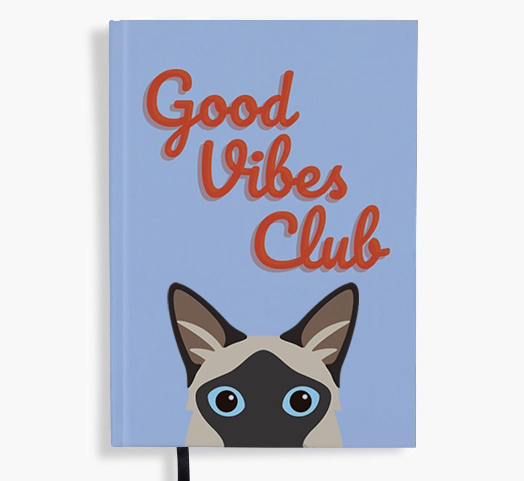 Good Vibes Club: Personalized {breedFullName} Notebook
