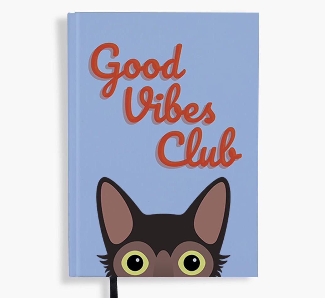 Good Vibes Club: Personalized {breedFullName} Notebook