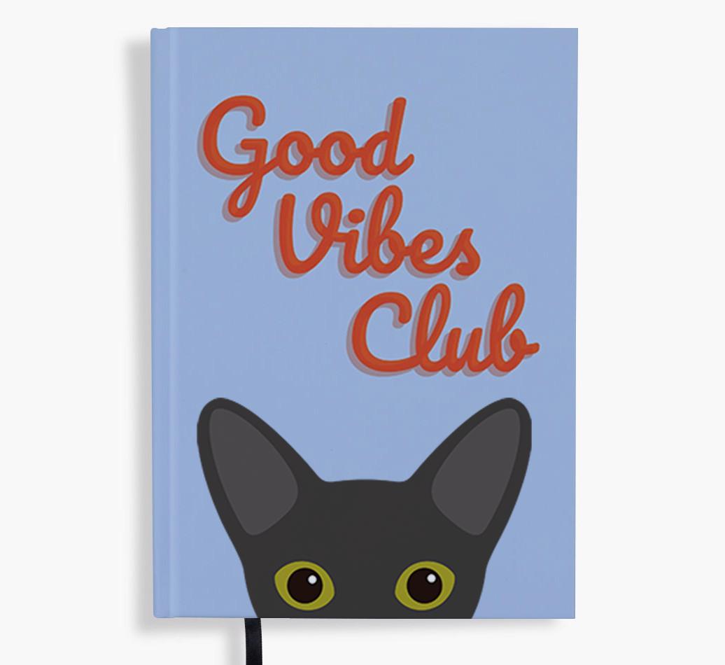Good Vibes Club: Personalized {breedFullName} Notebook