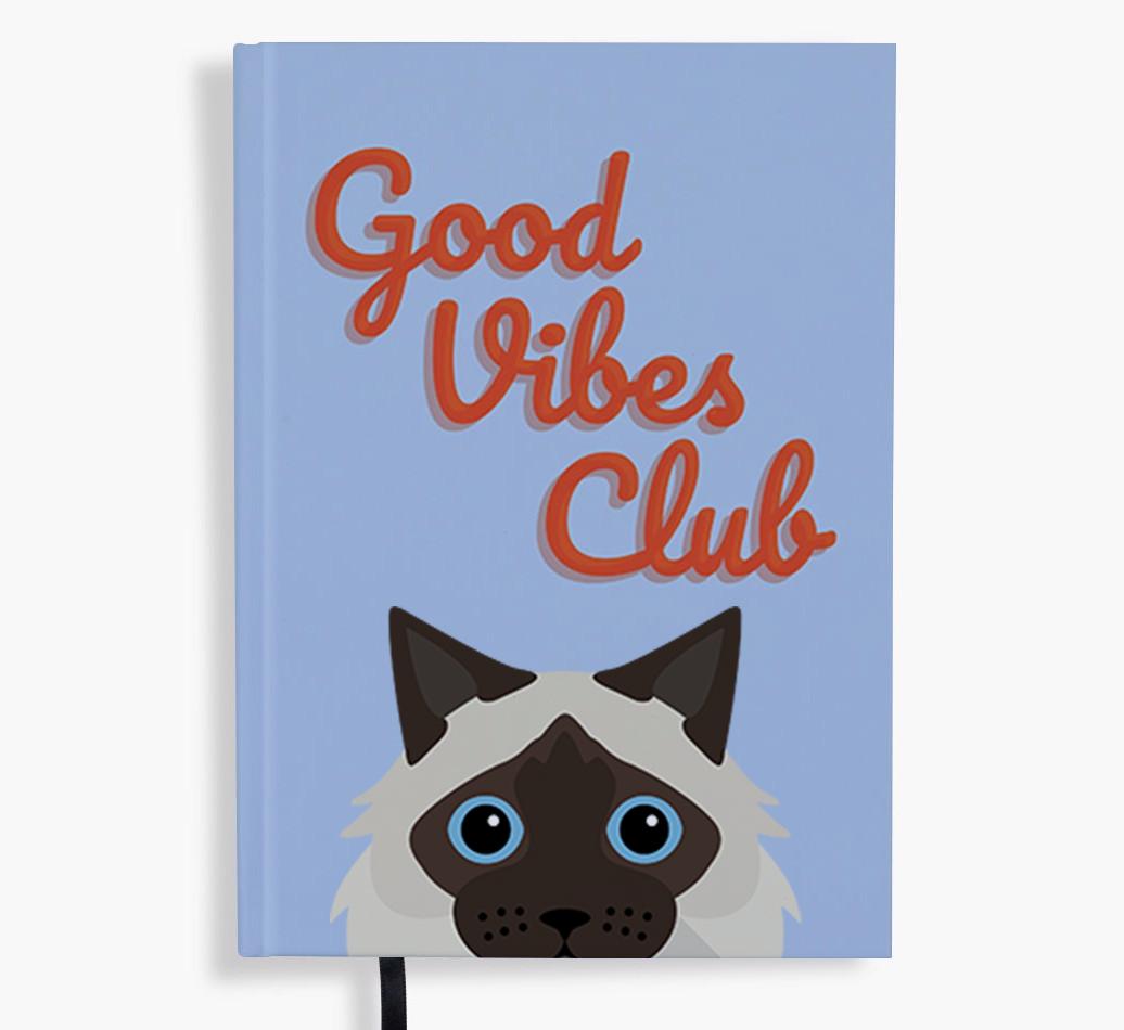 Good Vibes Club: Personalized {breedFullName} Notebook