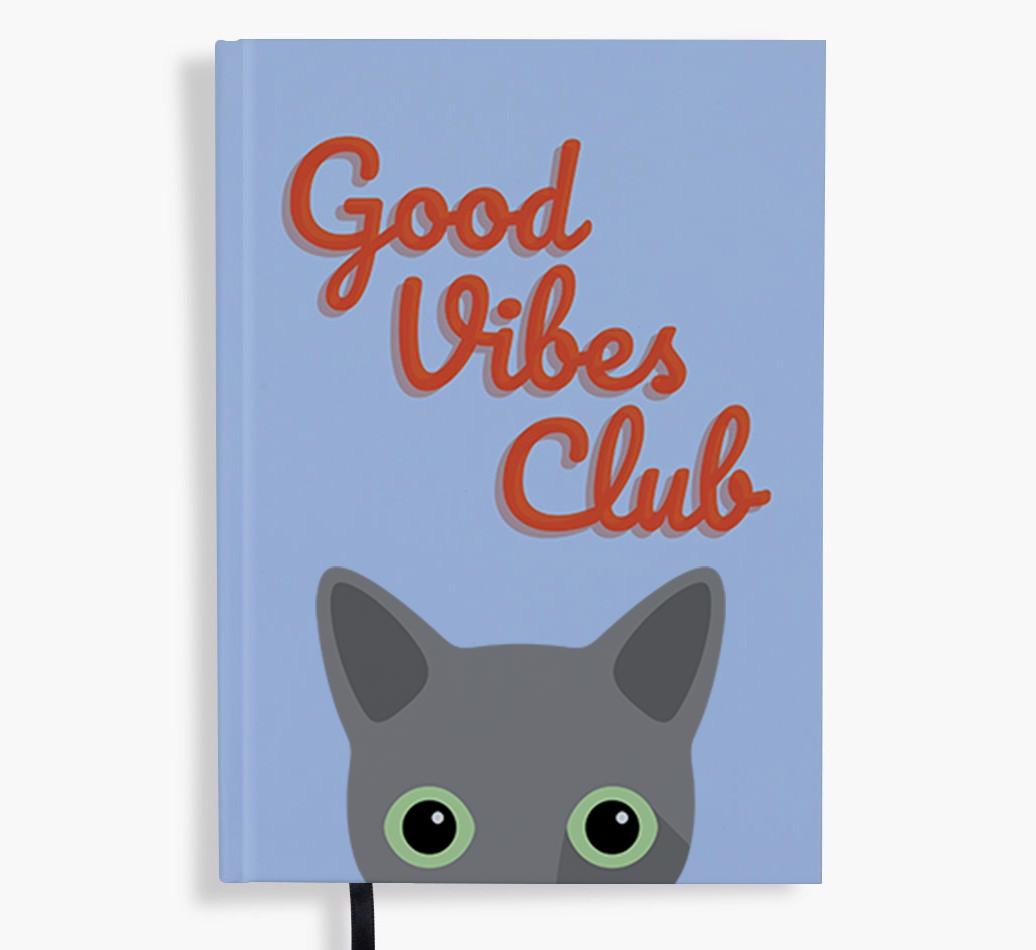 Good Vibes Club: Personalized {breedFullName} Notebook