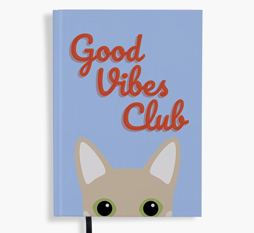 Good Vibes Club: Personalized {breedFullName} Notebook