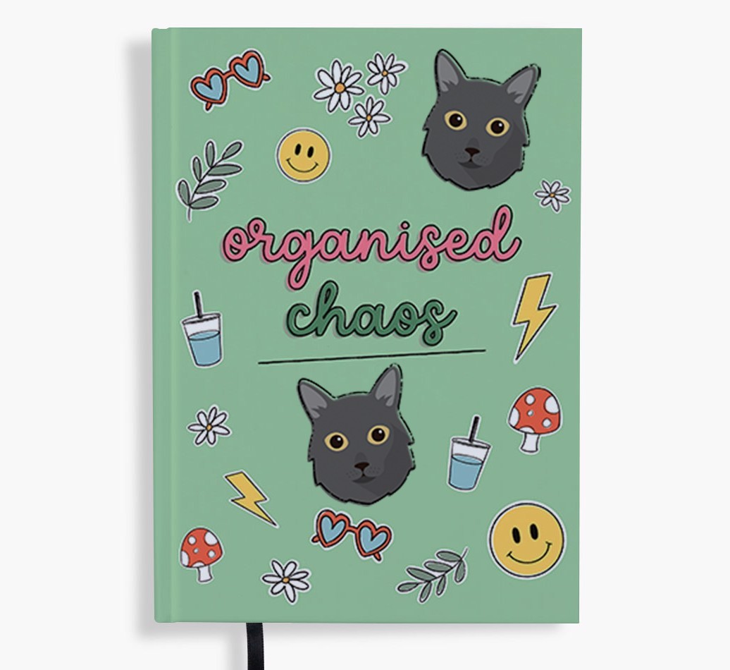 Organised Chaos: Personalised {breedFullName} Notebook