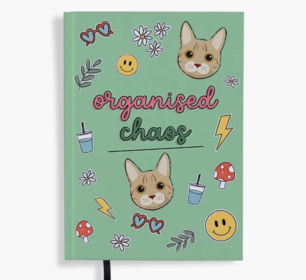 Organised Chaos: Personalised {breedFullName} Notebook